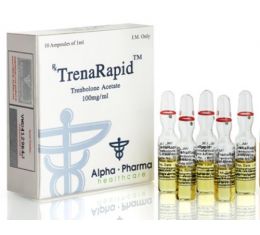 TrenaRapid AMPOULES | Trenbolone Acetate 100mg per ml x 10 ampoules per box